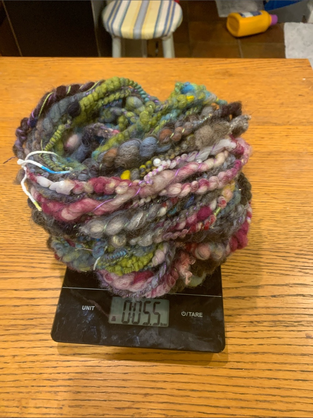 Handspun Multicolor Art Yarn Bundle - Assorted Colors